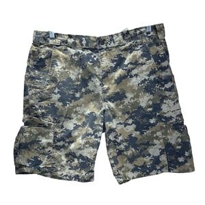 Carhartt Men's‎ Relaxed Fit Digital Camo Cargo Shorts Size 38 Gorpcore Grunge